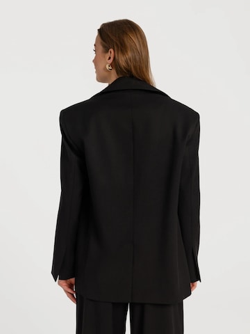 Blazer 'Estra' mandragora en noir