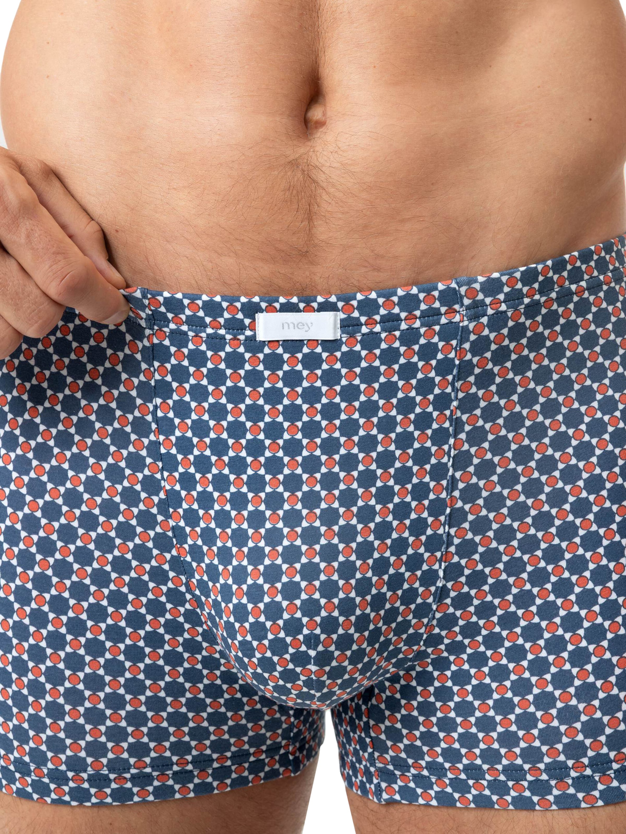 Boxers 'Tie Geo' Mey en violet