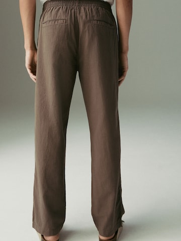 Next Loosefit Bukse i brun