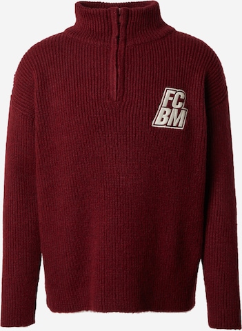 Pull-over 'Carl' FCBM en rouge : devant