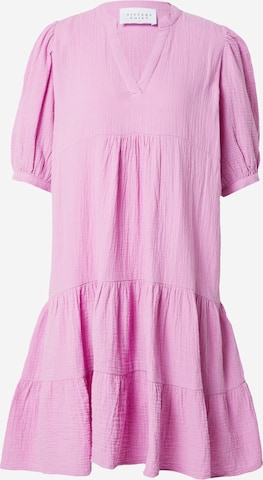 SISTERS POINT - Vestido 'ILTA' em roxo: frente