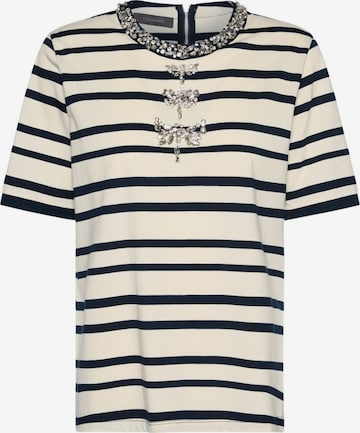 T-shirt Elena Mirò en beige : devant