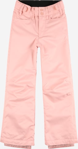 ROXY Regular Outdoorbukse 'BACKYARD' i rosa: forside