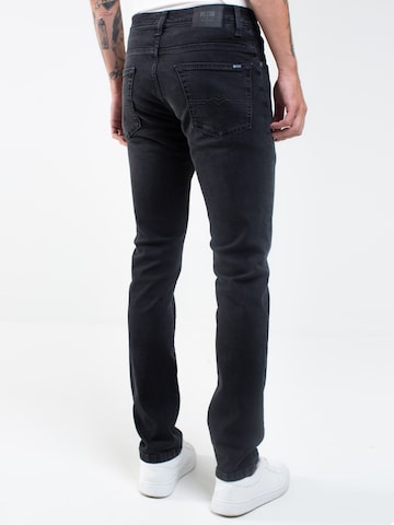BIG STAR Slimfit Jeans 'NADER' in Zwart