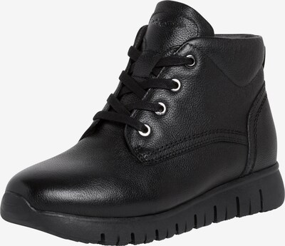 Tamaris Comfort Bottines à lacets en noir, Vue avec produit