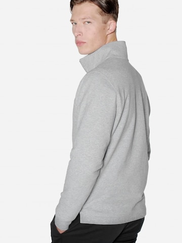 SANVT Sweatshirt 'The Half Zip Sweater' in Grey