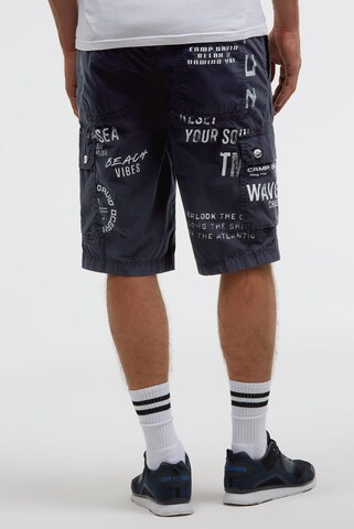 CAMP DAVID Regular Cargo Pants in Blue