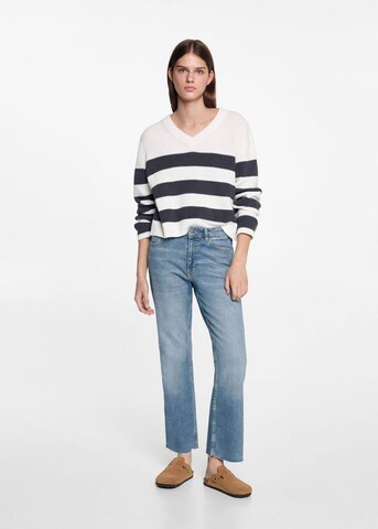 MANGO TEEN Flared Jeans in Blau