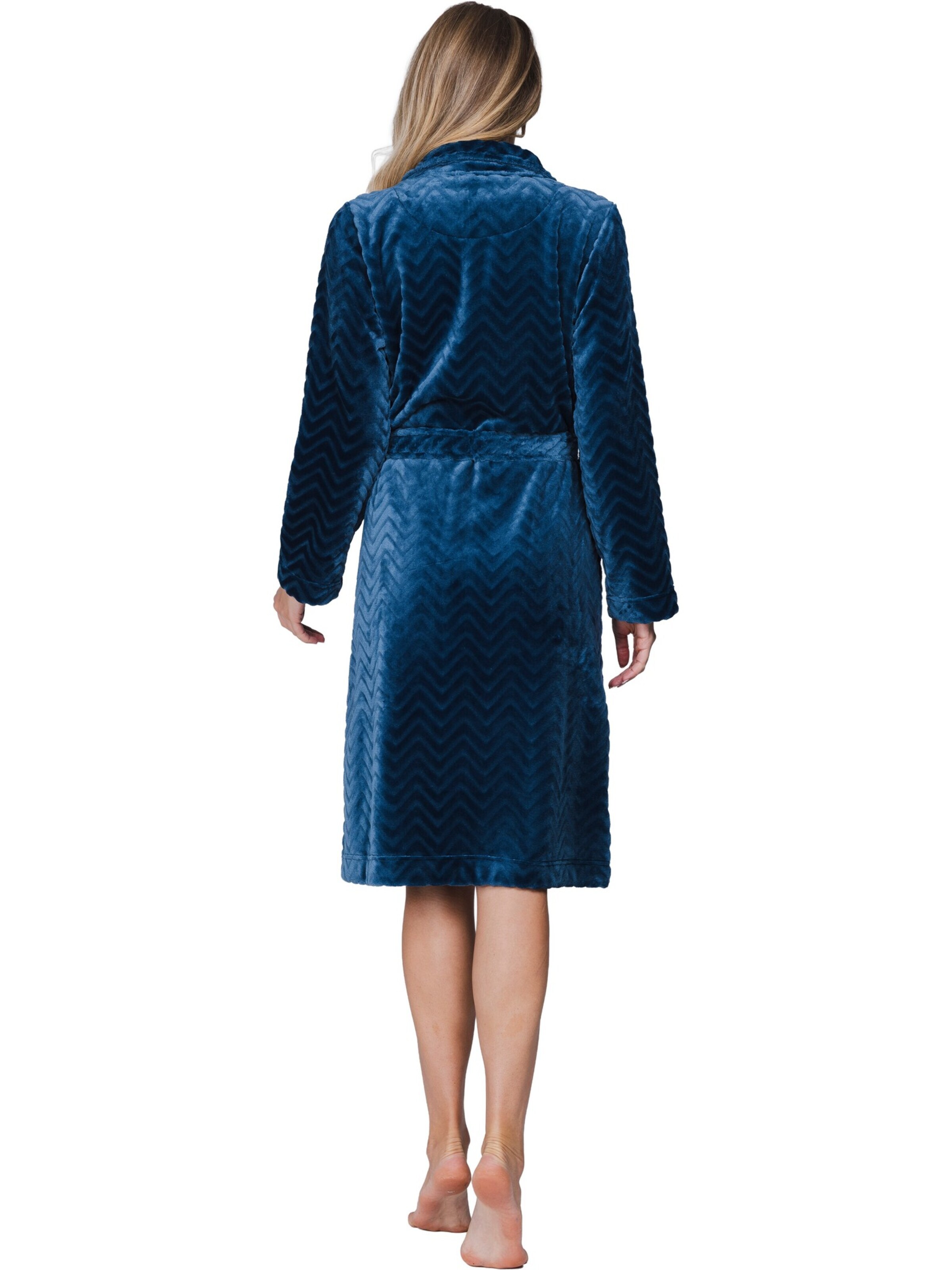Robe de chambre 'Nordic' Pastunette en bleu