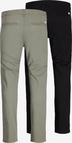 Slimfit Pantaloni eleganți 'Marco' de la JACK & JONES pe verde