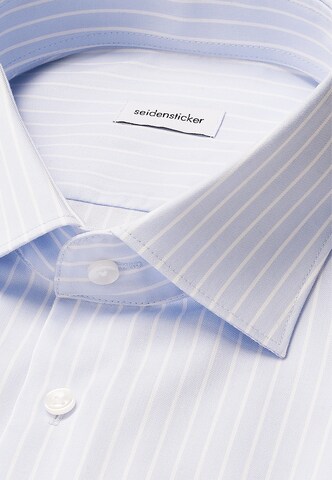Coupe slim Chemise business SEIDENSTICKER en bleu