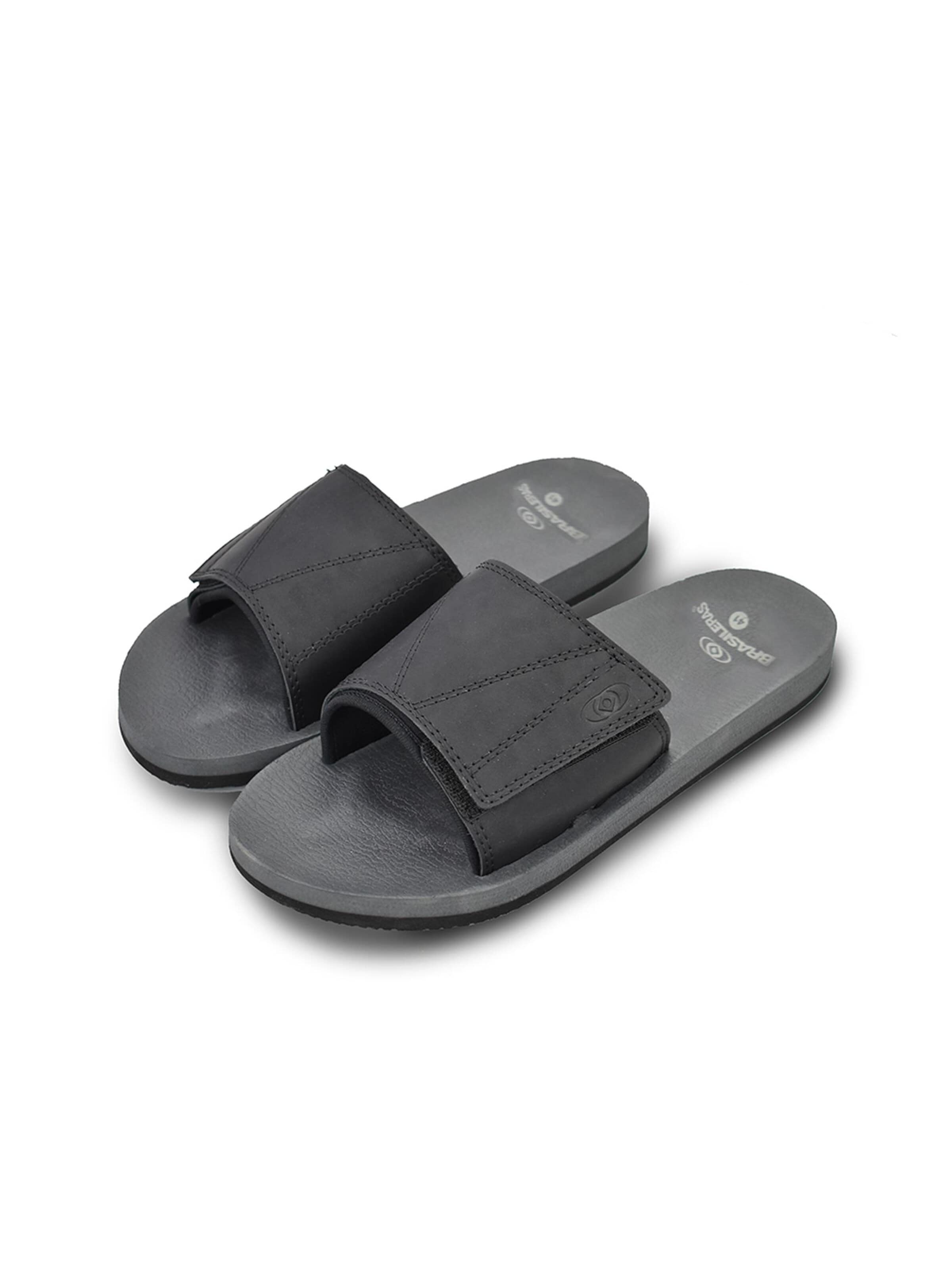 Brasileras - Zapatos abiertos 'Jay' en negro