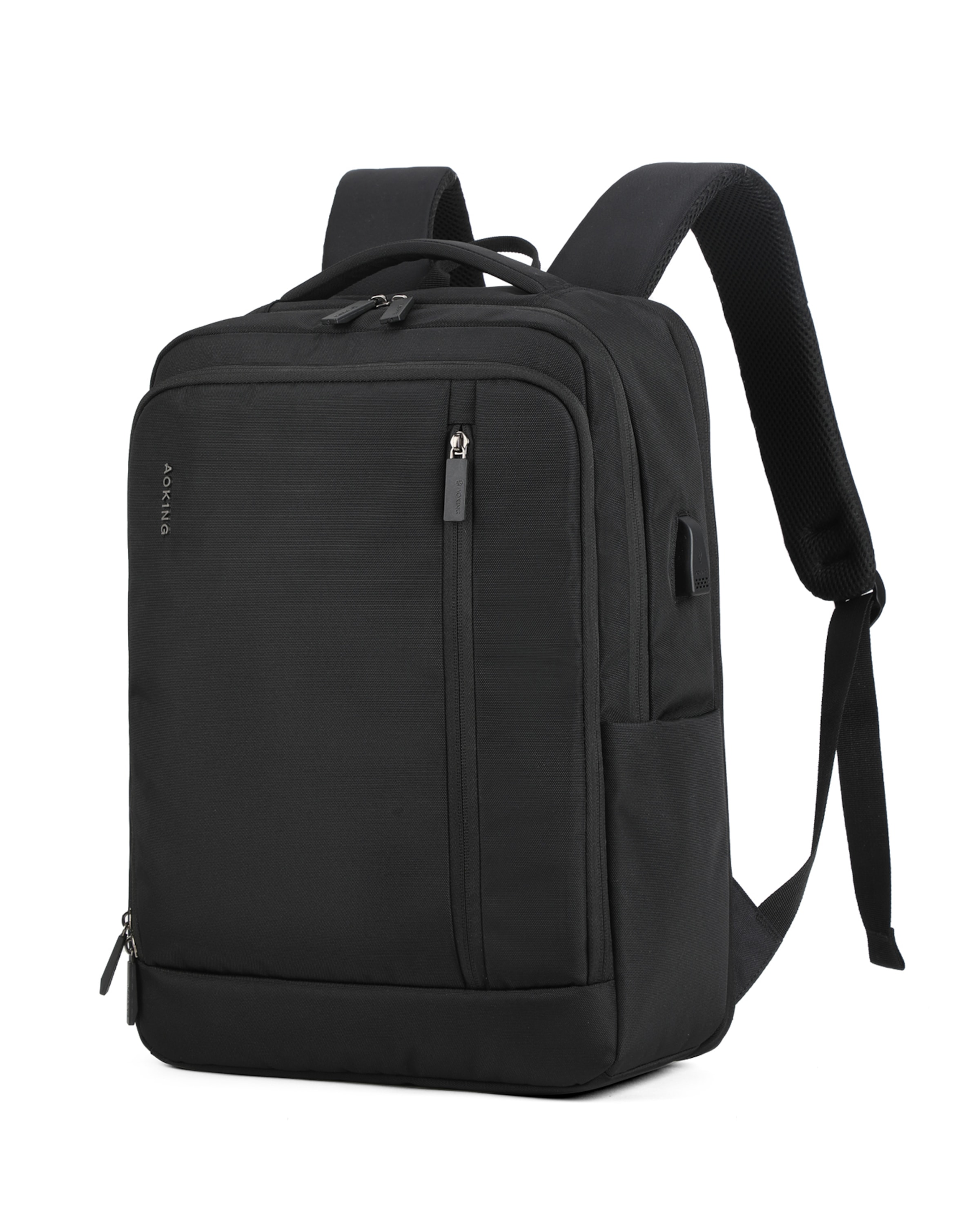 Aoking Backpack in Black: front