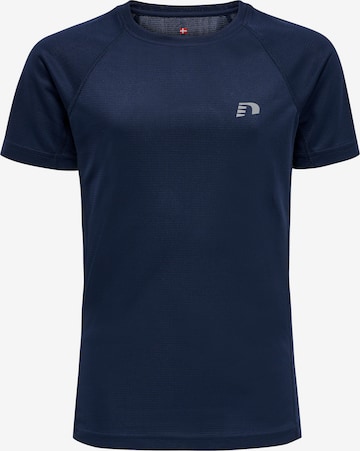 T-Shirt fonctionnel Newline en bleu : devant