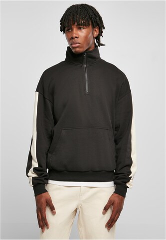 Sweat-shirt Urban Classics en noir : devant