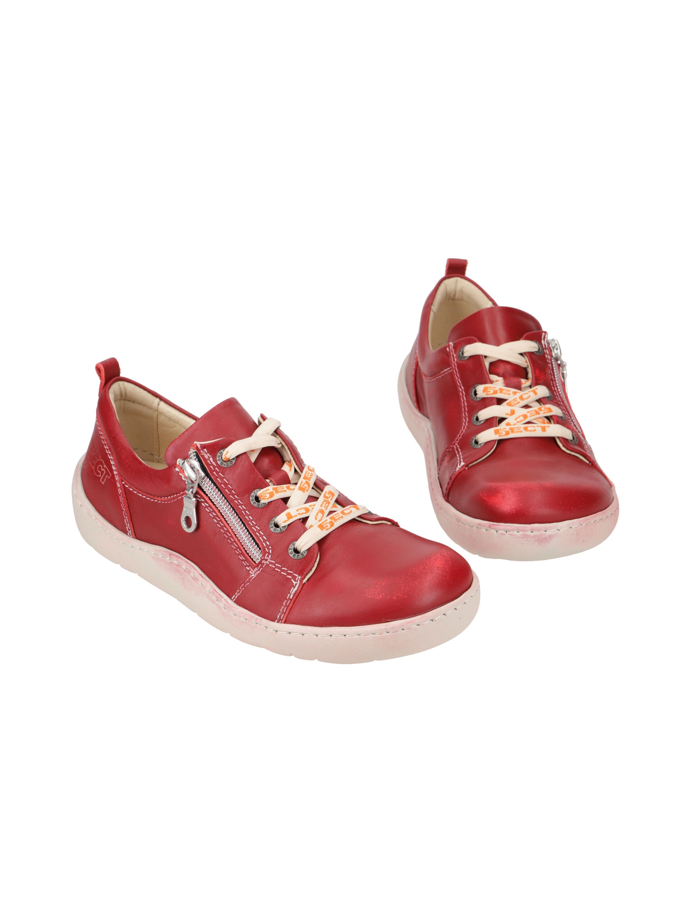 EJECT Lace-Up Shoes in Red