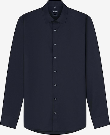 OLYMP Slim Fit Paita värissä sininen: etupuoli