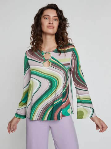 Ana Alcazar Top 'Kirome' in Mixed colors: front