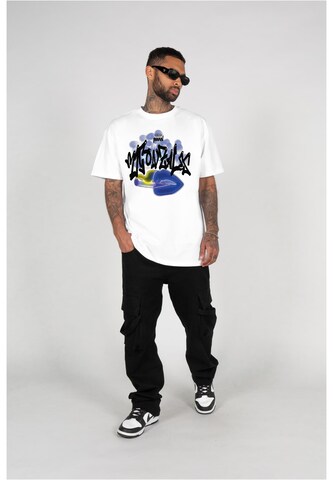 MJ Gonzales T-Shirt  'Kiss' in Weiß