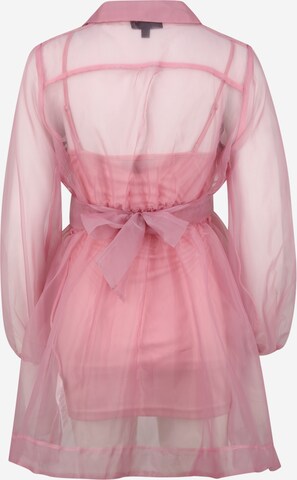 Robe-chemise Missguided Petite en rose