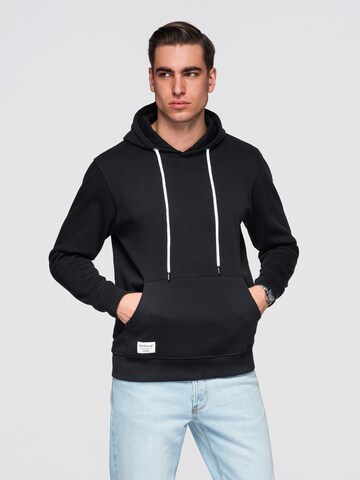 Ombre Sweatshirt 'OM-SSBN-0270' in Black: front