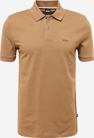 BOSS Shirt 'Pallas' in Brown: front