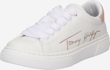 Sneaker de la TOMMY HILFIGER pe alb: față