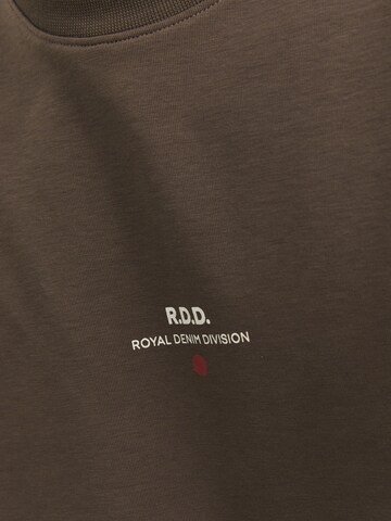 T-Shirt R.D.D. ROYAL DENIM DIVISION en marron
