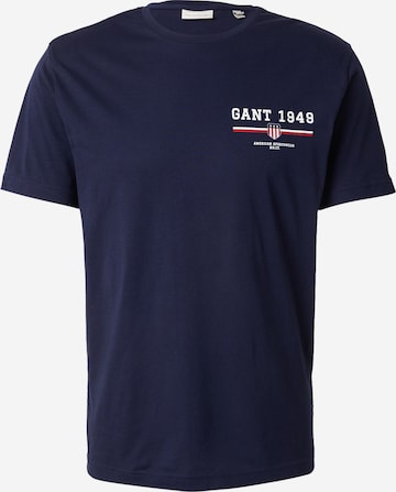 Maglietta di GANT in blu: frontale