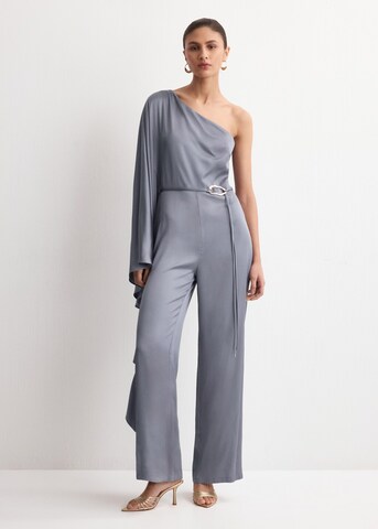 MANGO Jumpsuit 'Steph-a' in Blau: Vorderseite