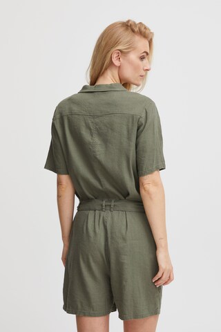 PULZ Jeans Jumpsuit 'Pzluca' in Green