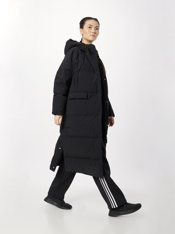 juoda ADIDAS SPORTSWEAR Žieminis paltas 'Big Baffle'
