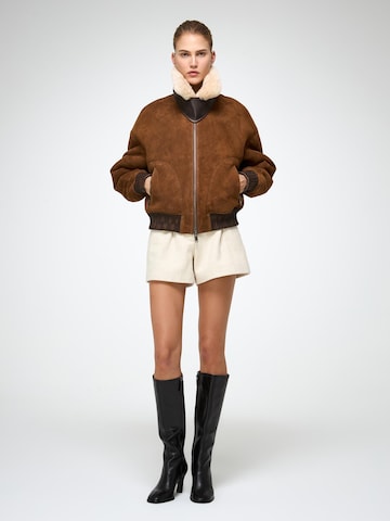 V S P Winterjacke 'Tricia' in Braun