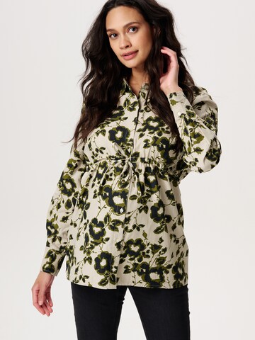 Camicia da donna 'Perho' di Noppies in beige: frontale
