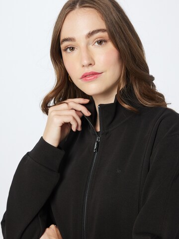 Calvin Klein Zip-Up Hoodie in Black