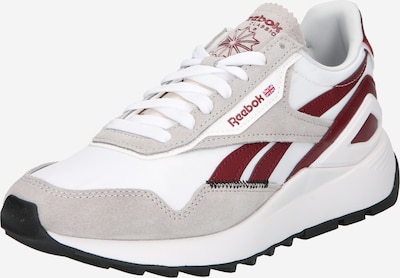 Reebok Classics Baskets basses 'Legacy' en mastic / bordeaux / blanc, Vue avec produit