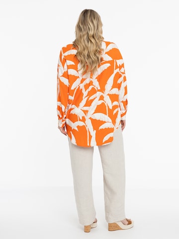 Yoek Blouse in Orange