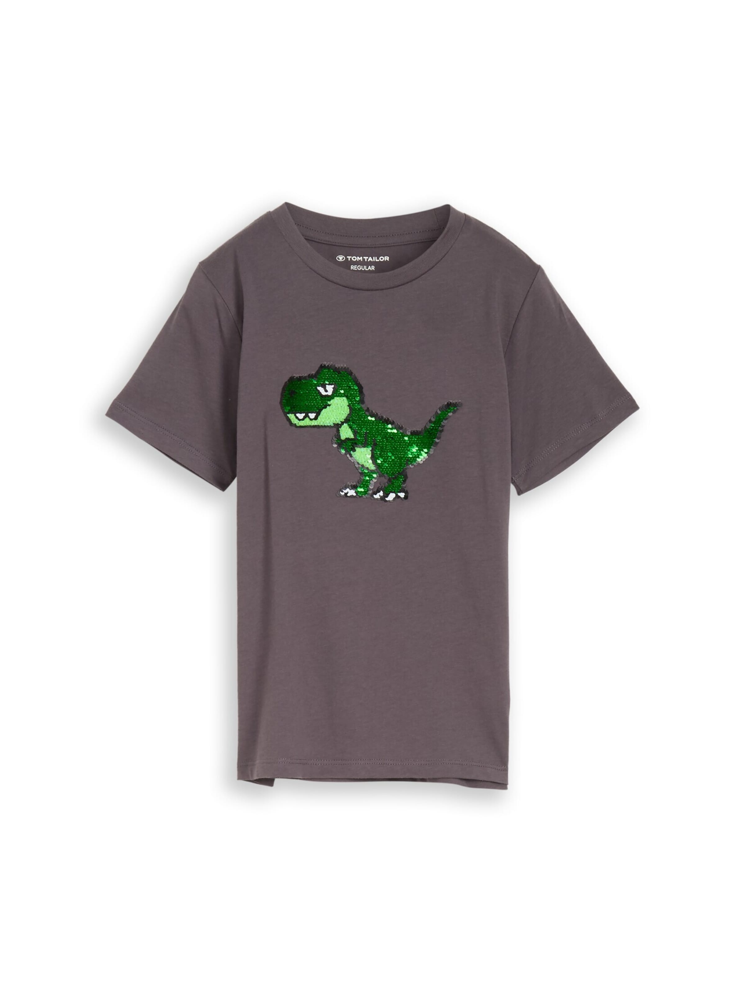 TOM TAILOR Shirt in Grijs: voorkant