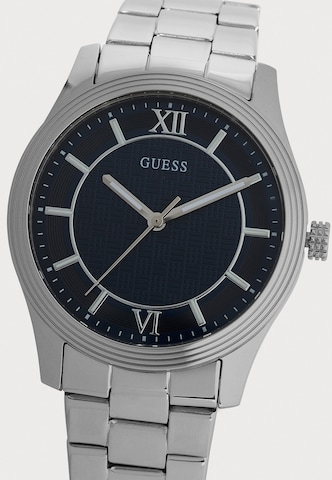 GUESS Аналоговые часы 'QUENTIN' в Серебристый