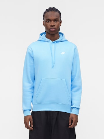 Nike Sportswear Collegepaita 'CLUB' värissä sininen: etupuoli