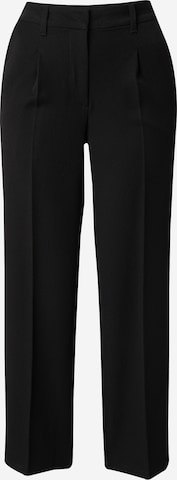 Vero Moda Petite Trousers with creases 'ISABEL' in Black: front