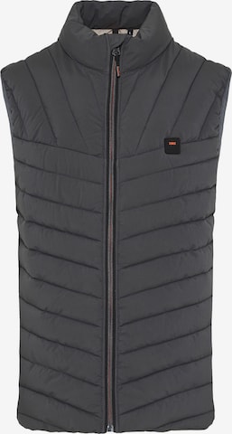 pelēks Funky Buddha Veste: no priekšpuses