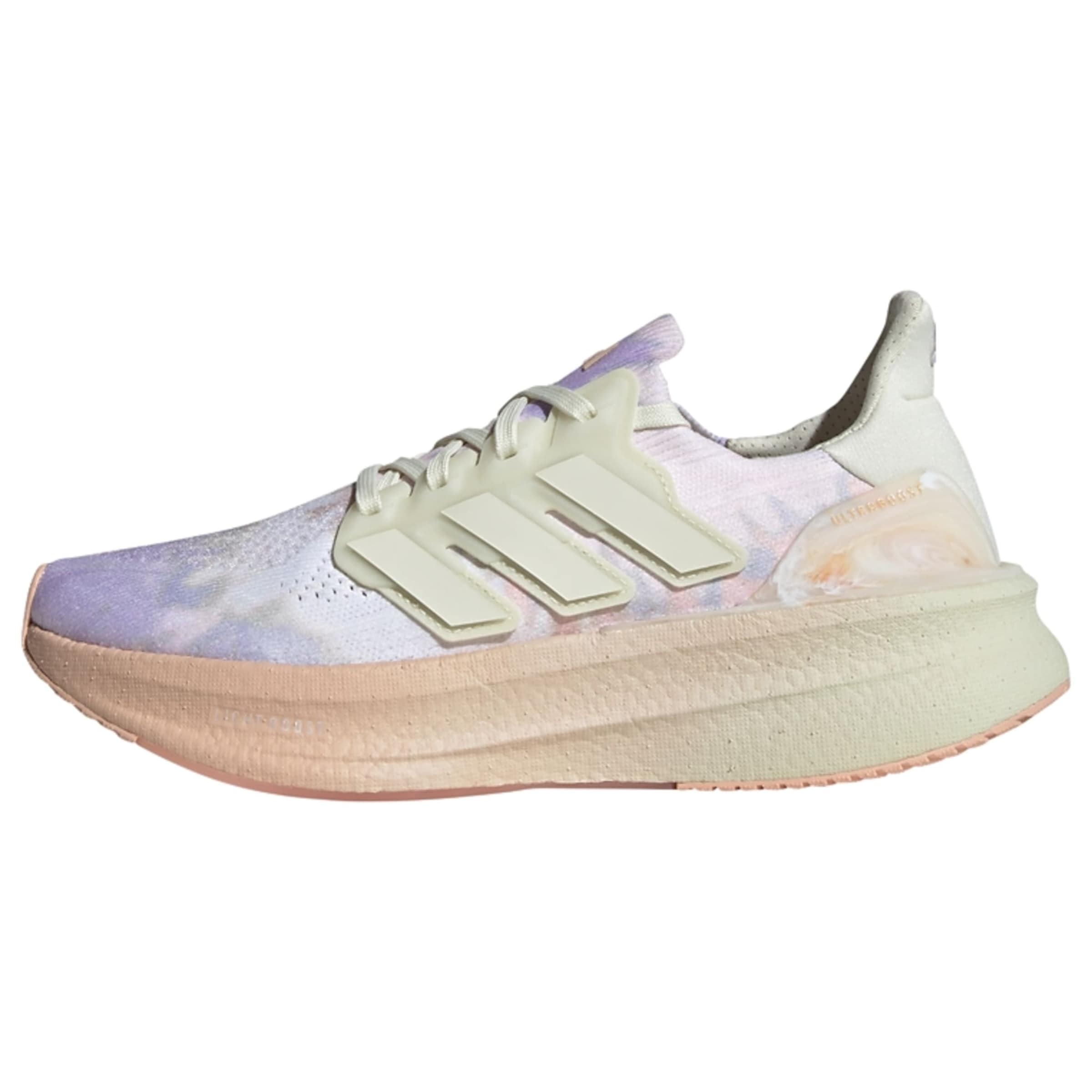ADIDAS PERFORMANCE Laufschuh 'Ultraboost 5' in hellgelb / lavendel / koralle / offwhite, Produktansicht