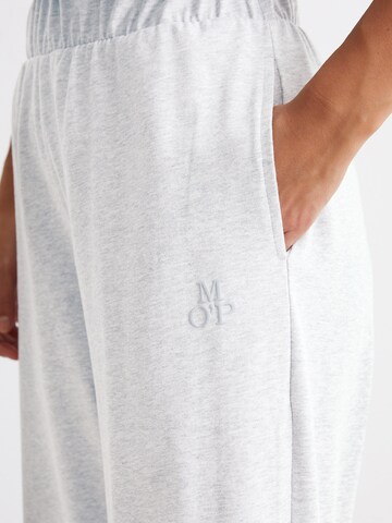 Marc O'Polo Pyjamahose ' Heavy Jersey ' in Grau