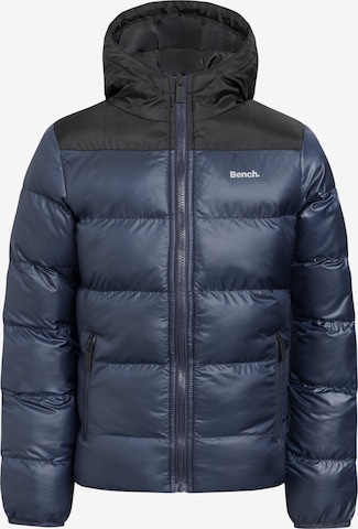 BENCH Winter Jacket in Blue: front