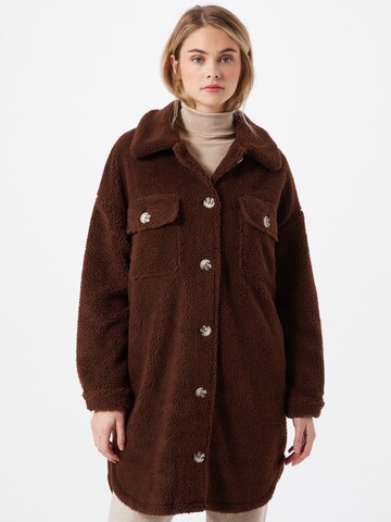 JDY Between-Season Jacket 'Stella' in Brown: front