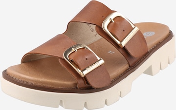 REMONTE Mules in Brown: front