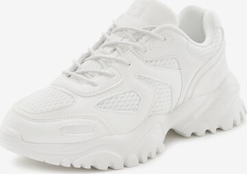 Elbsand Platform trainers in White: front