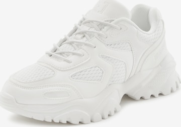 Elbsand - Zapatillas deportivas bajas en blanco: frente