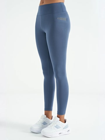 Tommy Life Skinny Leggings 'Gamaschen' in Blue